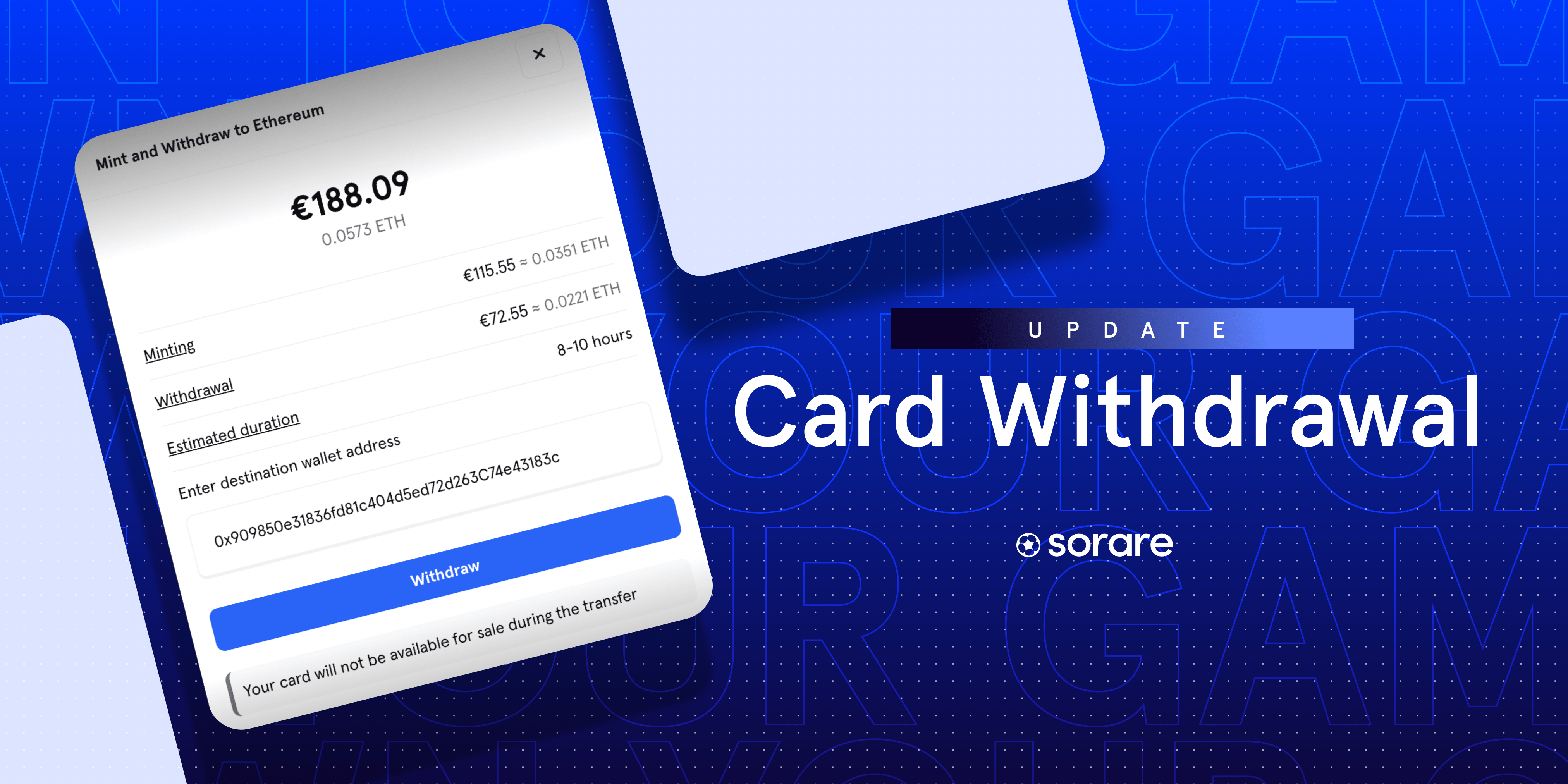 Withdraw to wallet